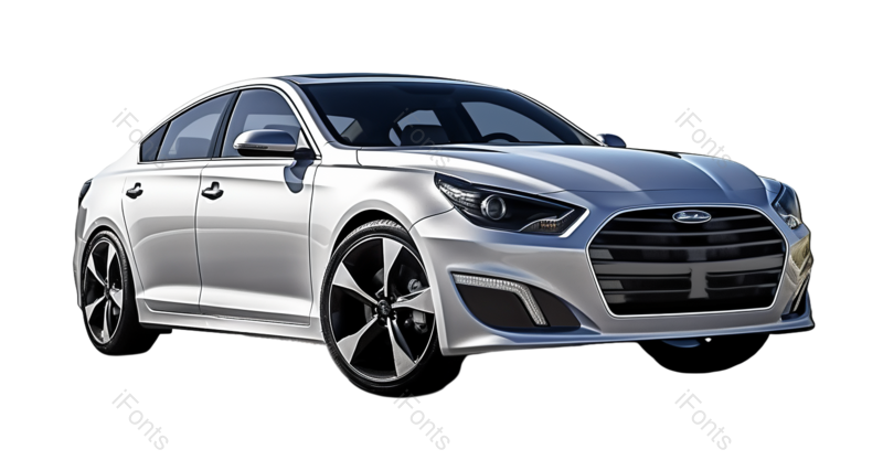 摄影图片,银色元素,汽车PNG,白色免抠素材